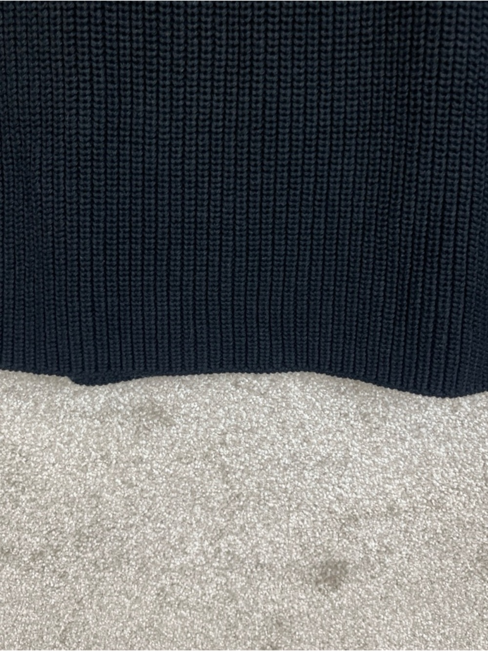 Talbots Cardigan Womens 2X Black Sleeveless Removable Faux Fur Collar Knit- 4519 - Picture 10 of 15